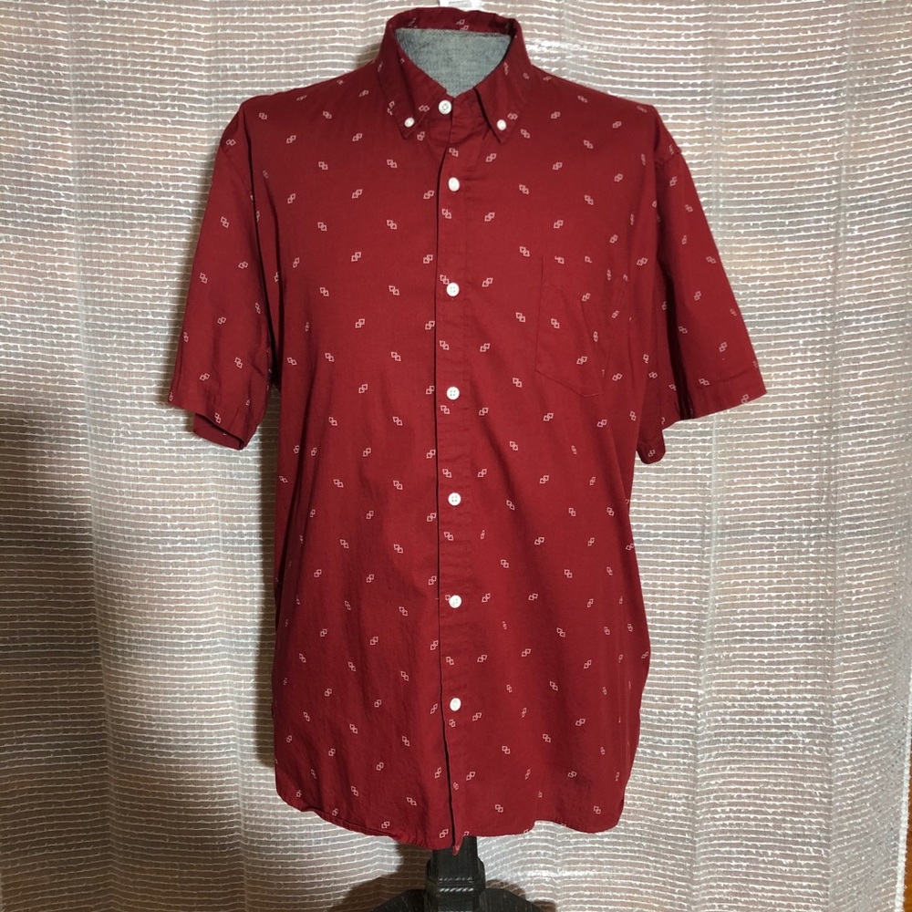 True craft casual button down shirt